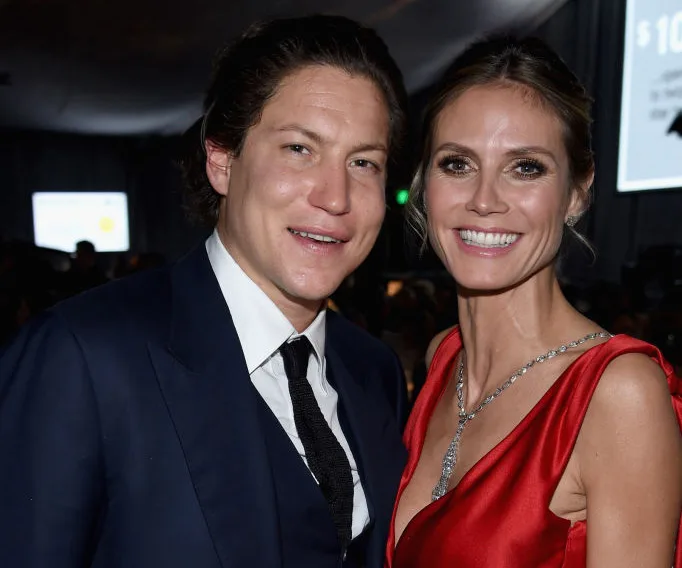 Vito Schnabel and Heidi Klum