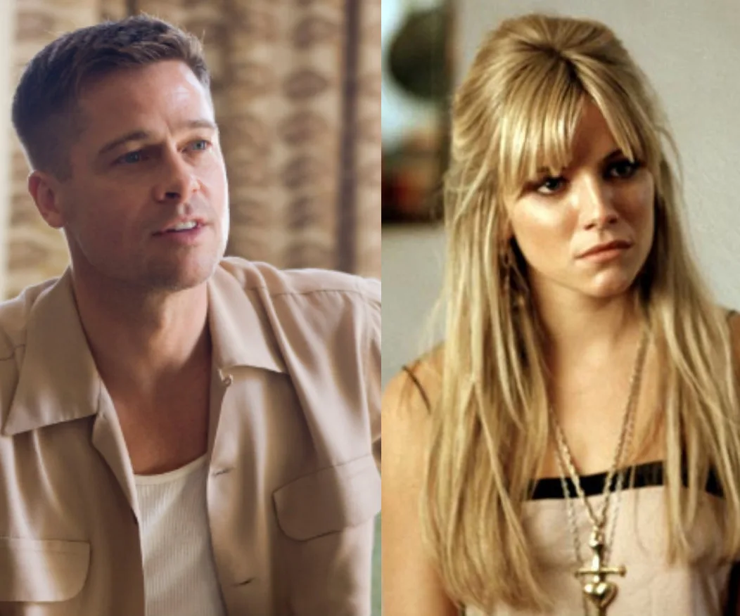 Brad Pitt and Sienna Miller