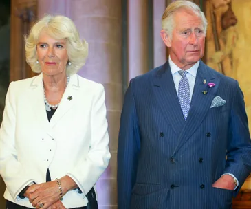 Prince Charles and Camilla visit Manchester Arena following the devastating terror attack