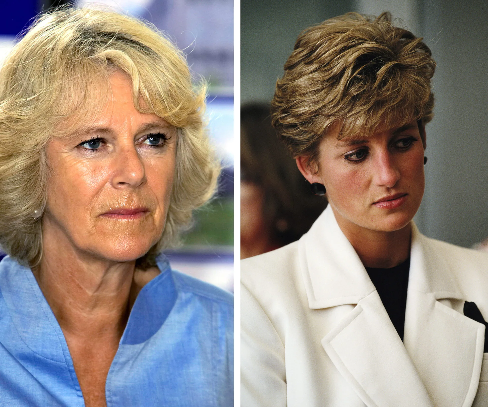 Duchess Camilla and Princess Diana