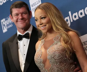 James Packer and Mariah Carey