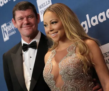 James Packer and Mariah Carey