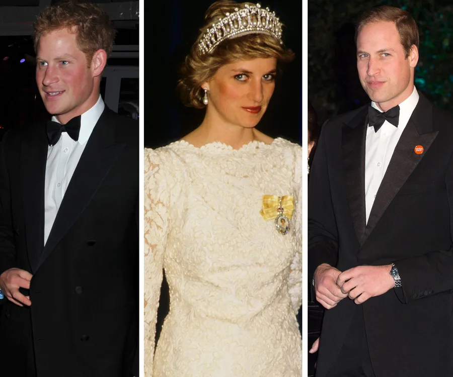 Princess Diana and Prince Harry