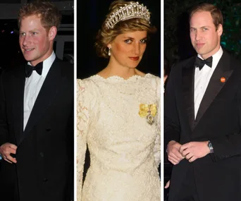 Princess Diana and Prince Harry