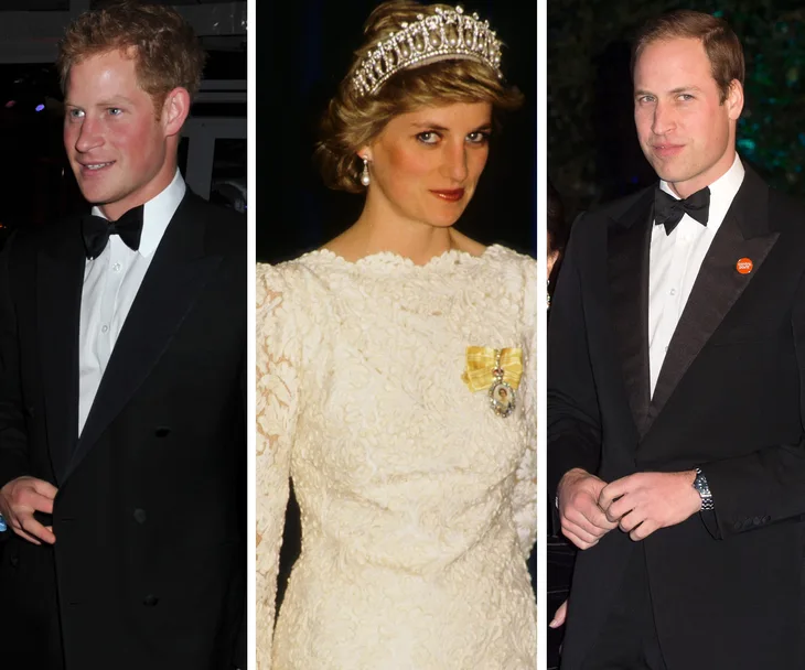 Princess Diana and Prince Harry