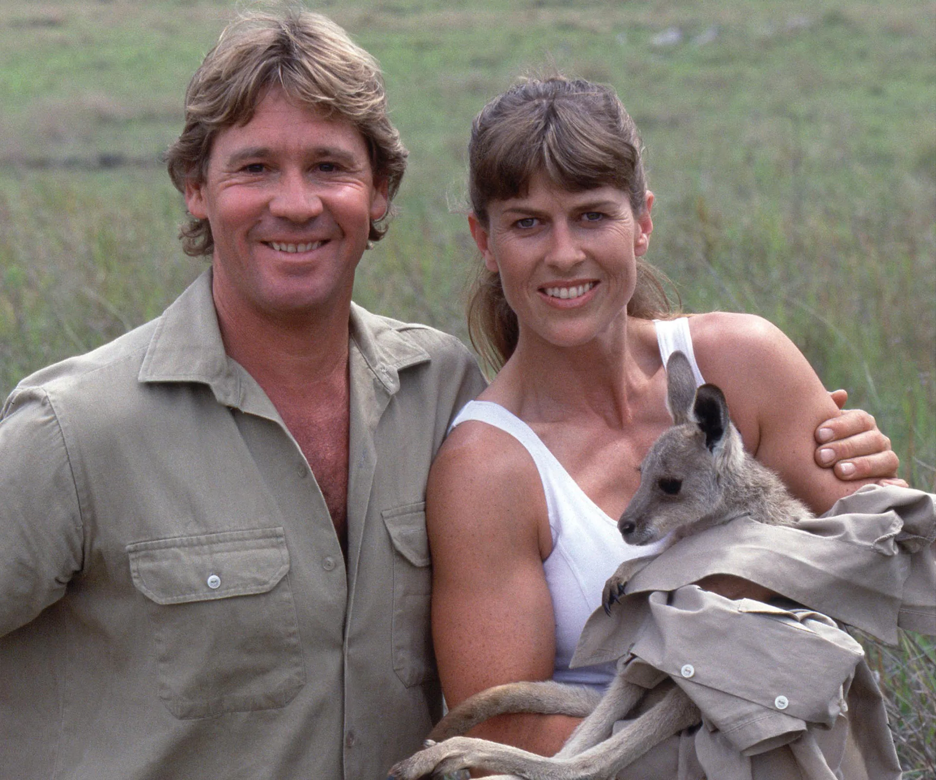 Terri and Steve Irwin