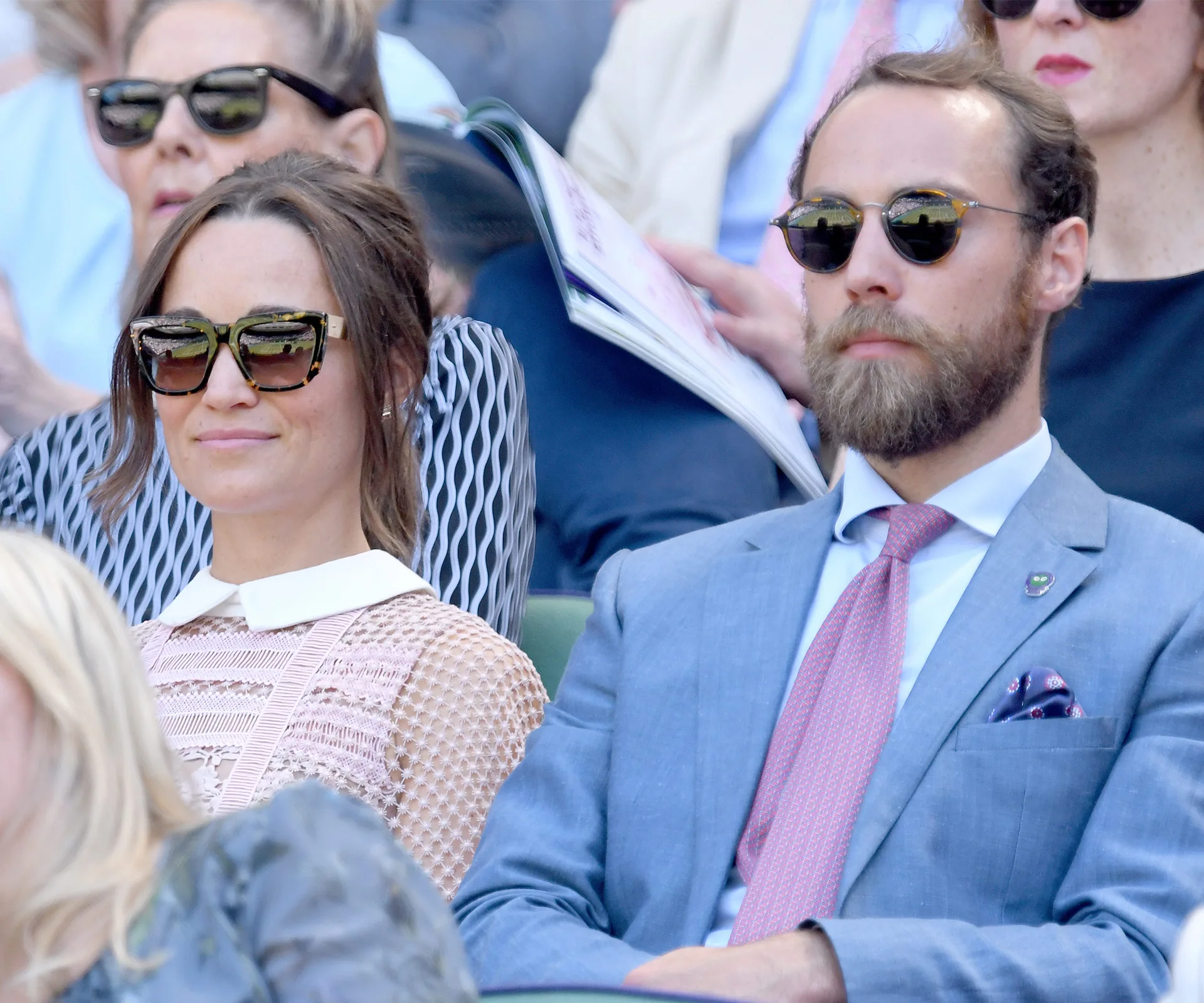 Pippa and James Middleton