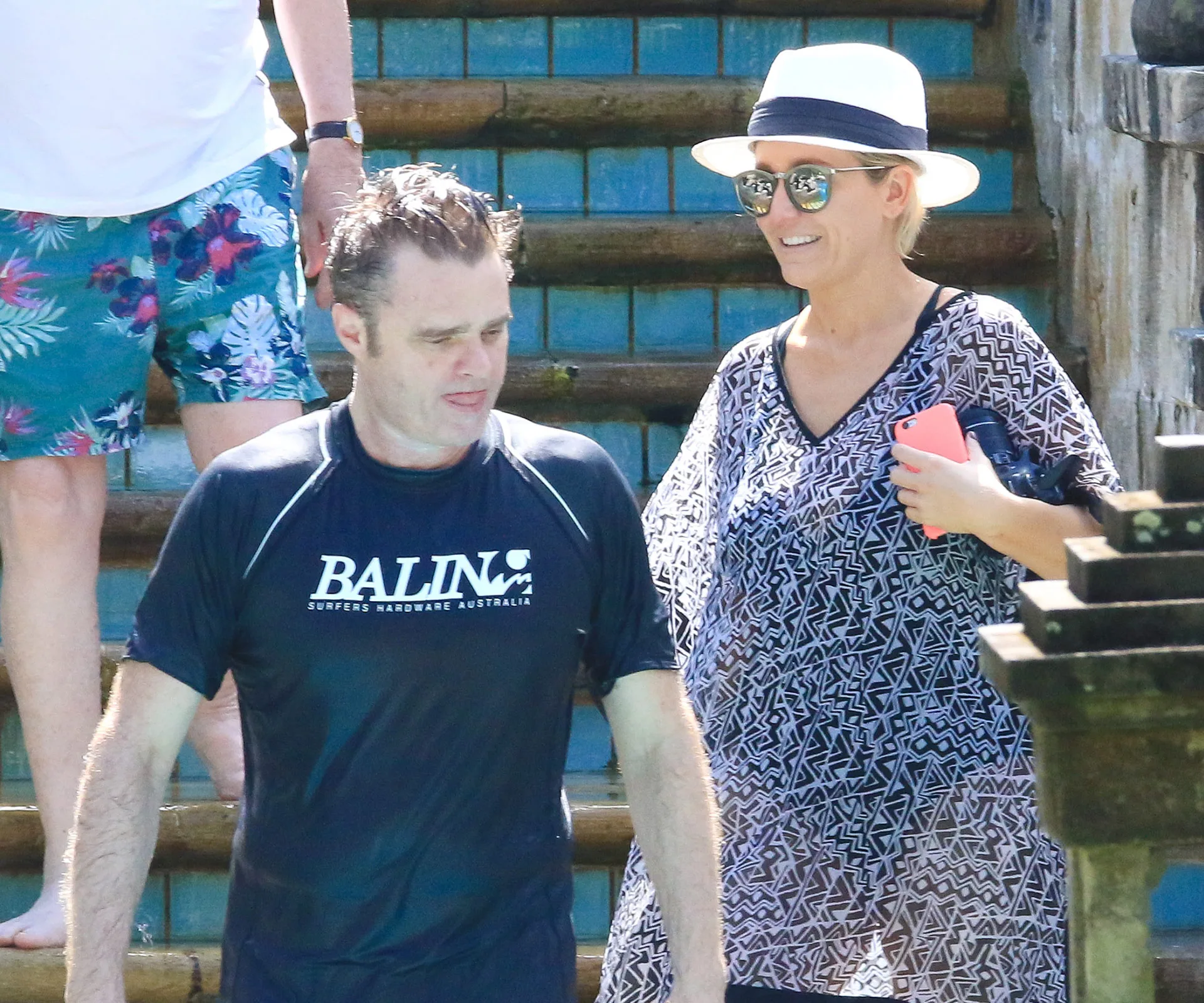 Fifi Box and Damien Richardson