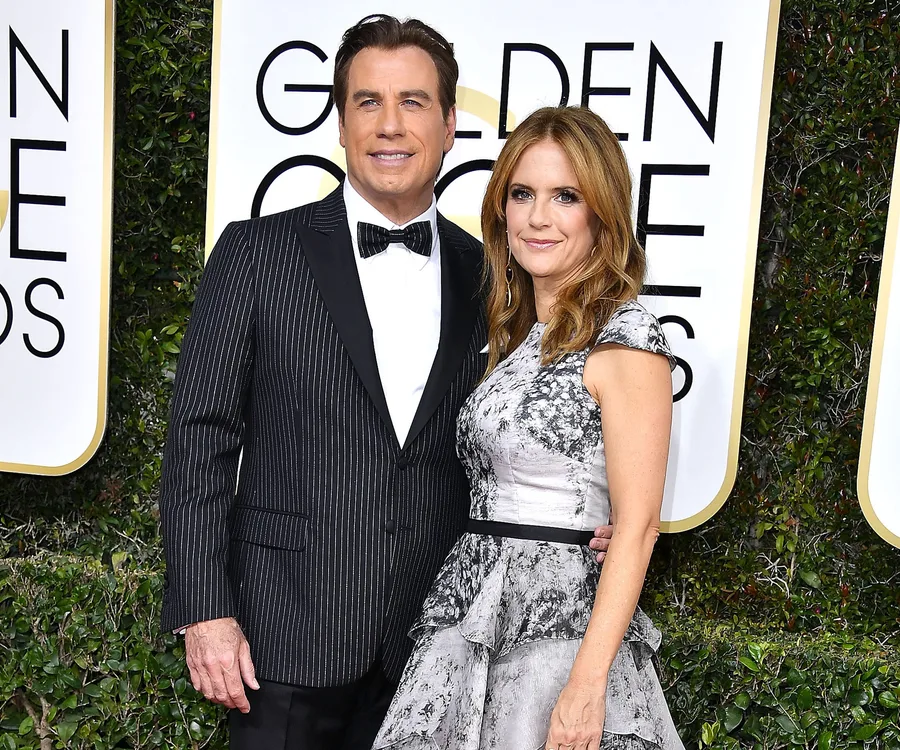 John Travolta and Kelly Preston