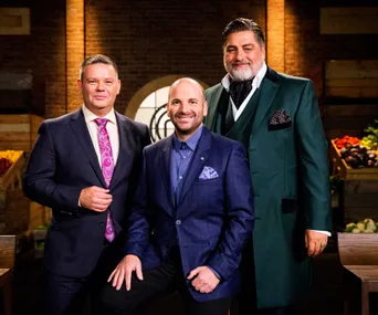 Gary Mehigan, George Calombaris and Matt Preston
