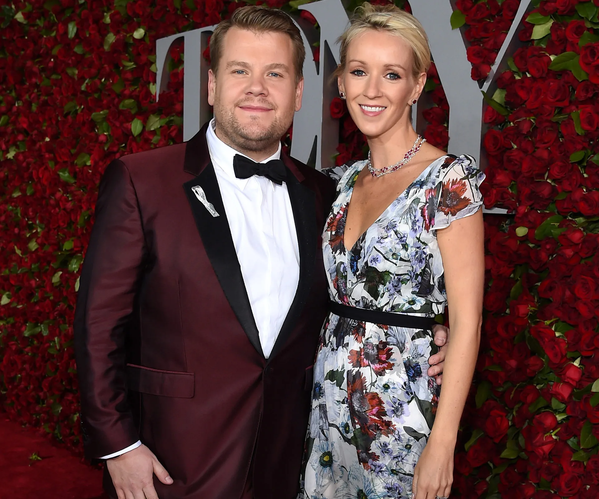 James Corden and wife Julia