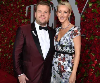 James Corden and wife Julia