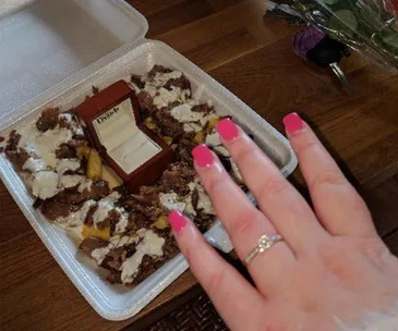 kebab shop wedding