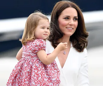 Duchess Catherine and Princess Charlotte
