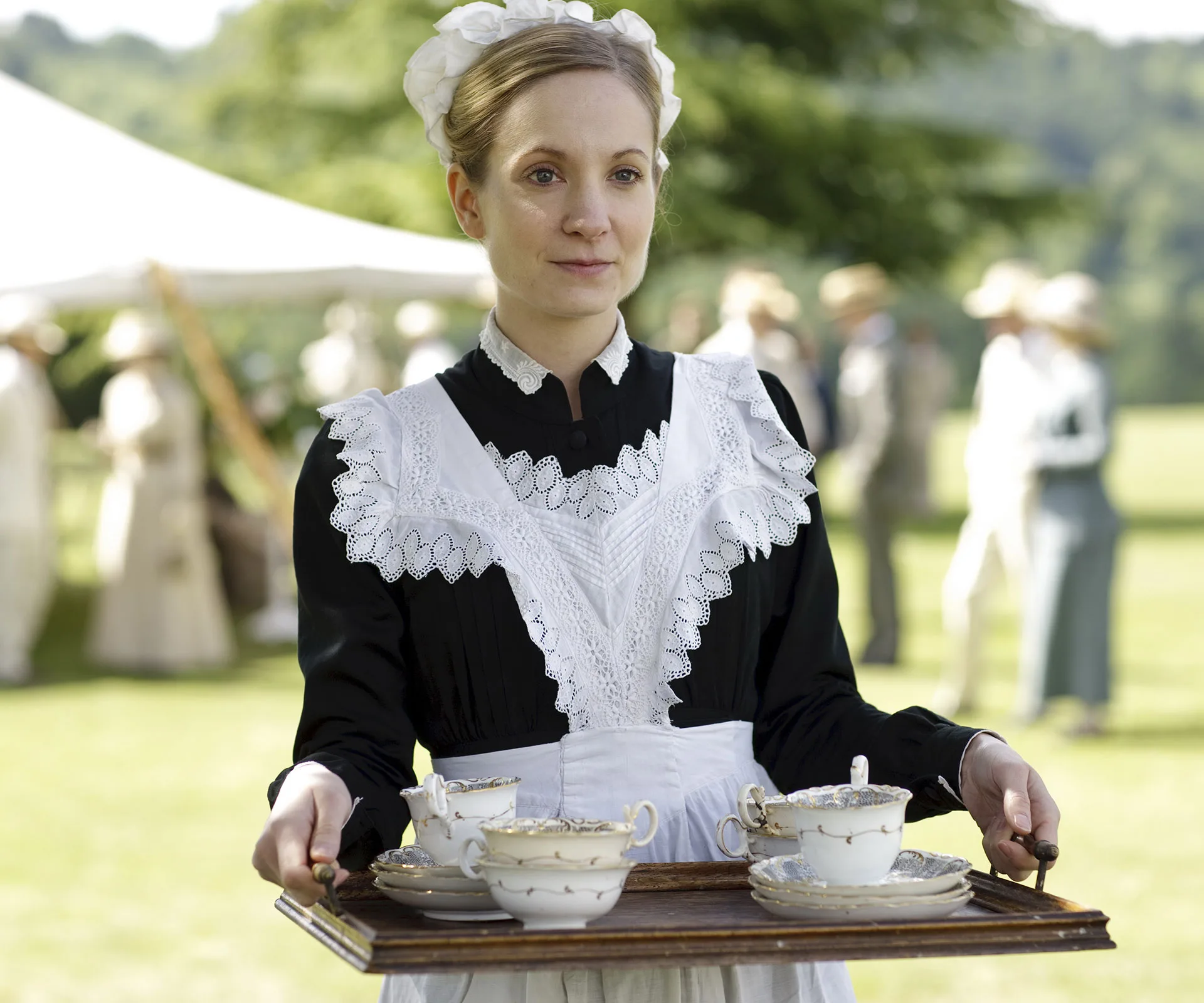 Joanne Froggatt as Anna Bates