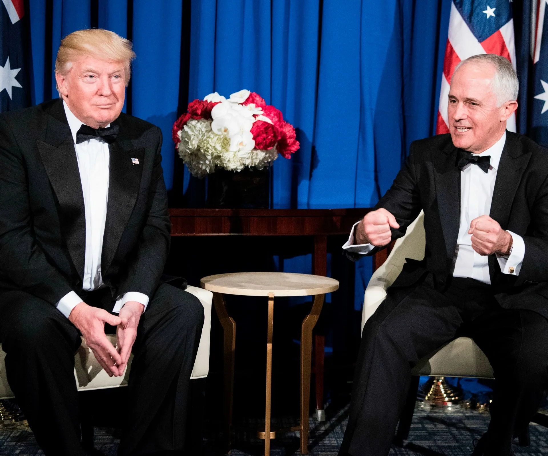 President Trump, Donald Trump, Malcolm Turnbull