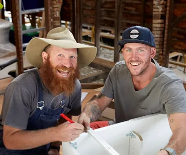 Sticks and Wombat The Block 