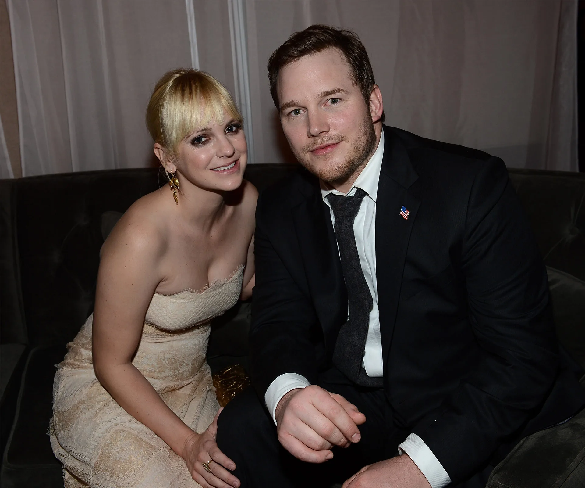 Anna Faris and Chris Pratt