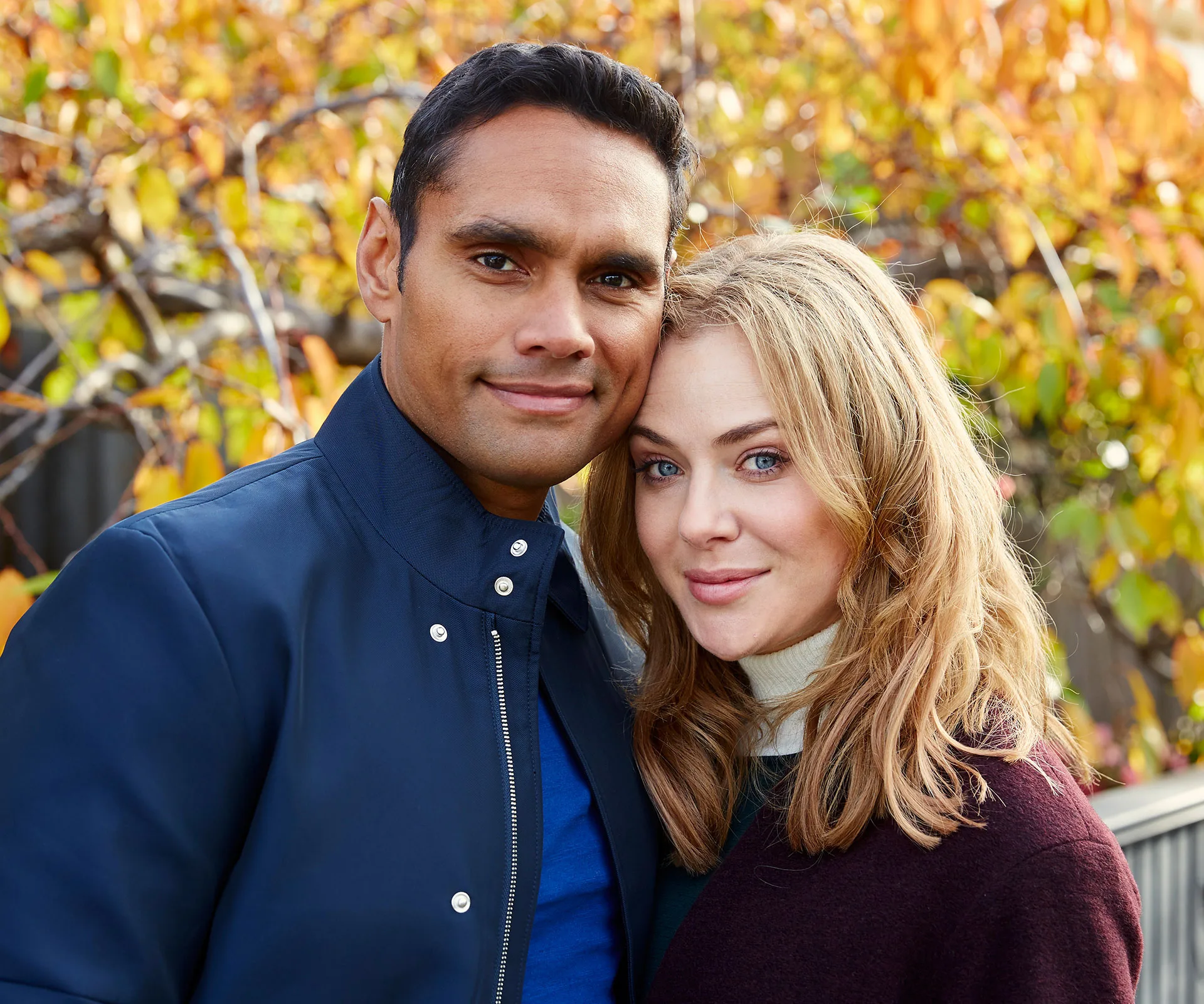 Rob Collins and Jessica Marais