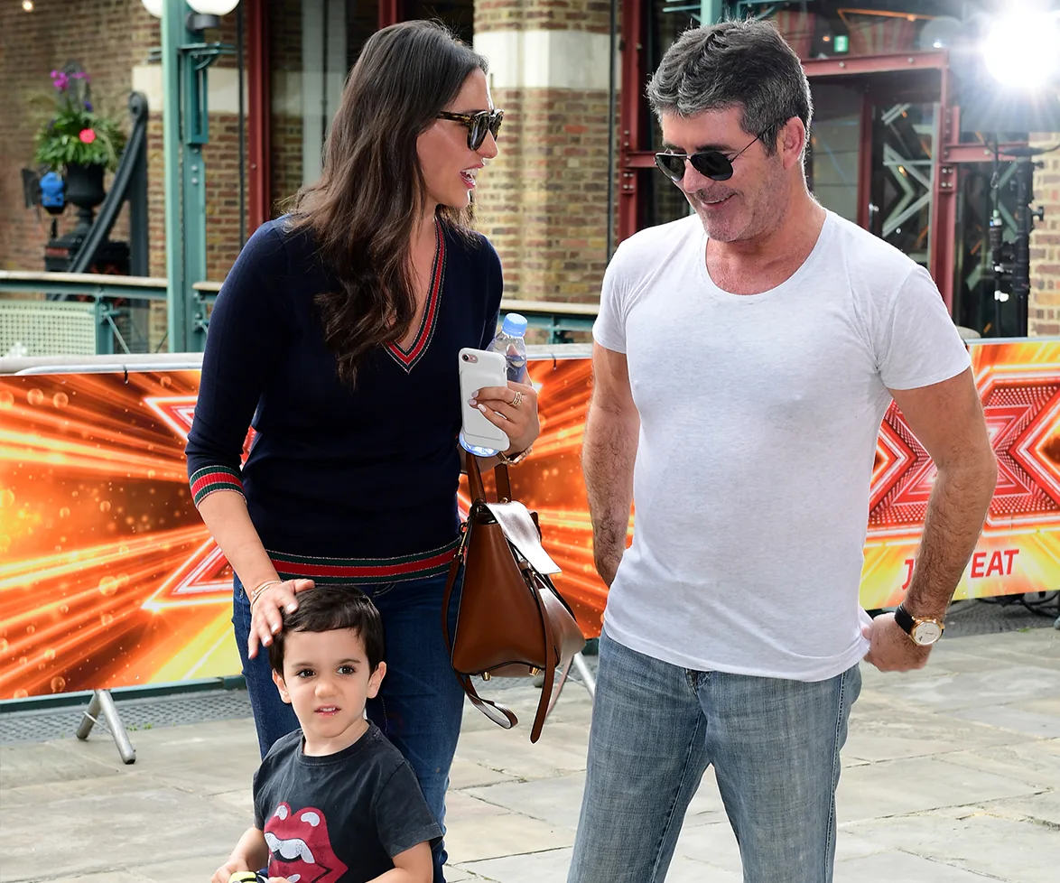 Simon Cowell and his son Eric