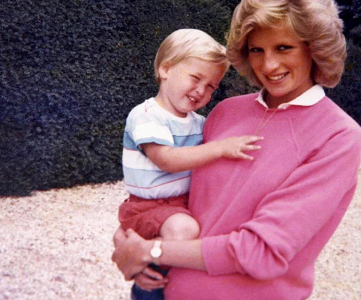 Princess Diana, Prince William and Prince Harry