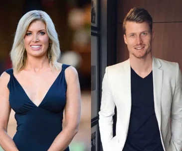 Michelle Paxton and Richie Strahan 