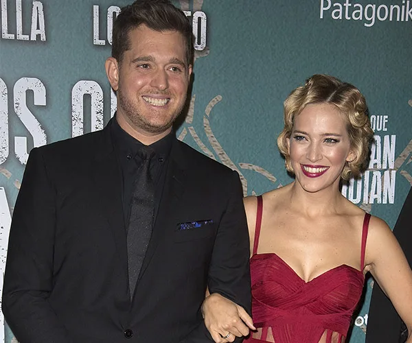 Michael Buble and Luisana Lopilato