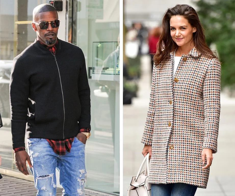 Katie Holmes and Jamie Foxx