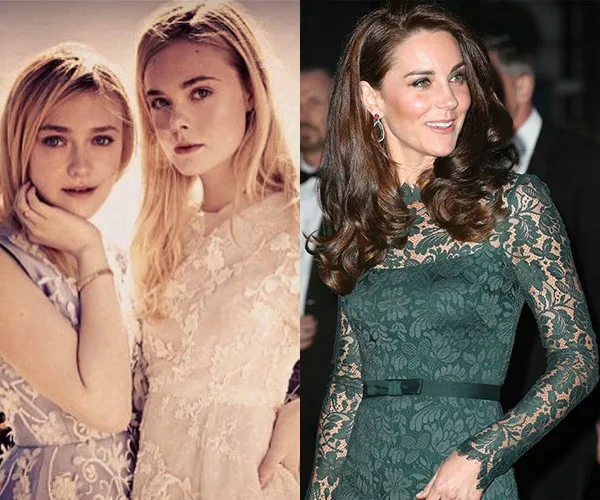 Duchess Cathrine, Elle and Dakota Fanning