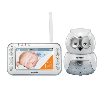 V TECH BM4500-OWL Safe & Sound Pan & Tilt Video Monitor