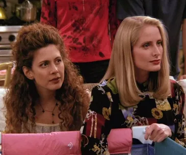 Jane Sibbett and Jessica Hecht