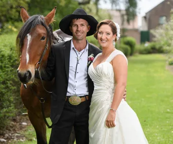 Sean Hollands and Susan Rawlings