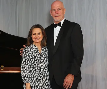 Lisa Wilkinson and Peter FitzSimons