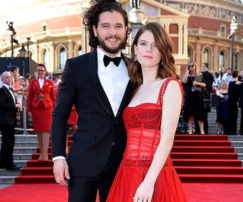 Kit Harington and Rose Leslie