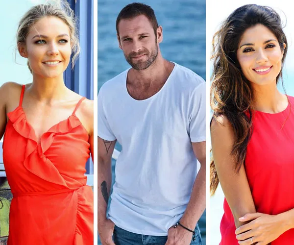 Sam Frost, Jake Ryan, Pia Miller