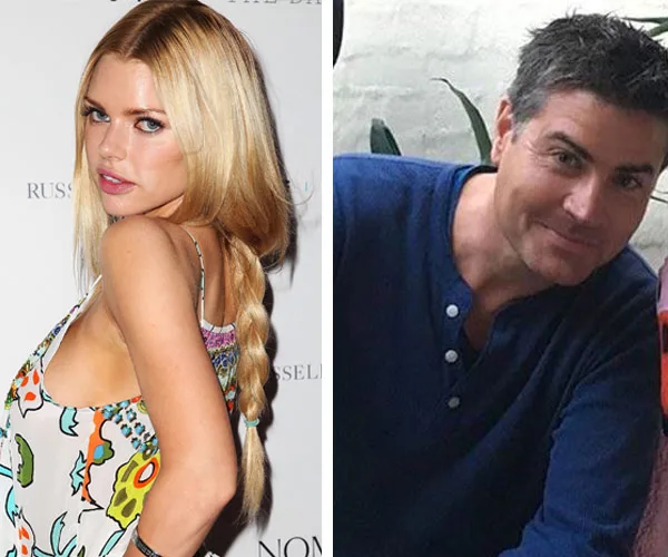 Sophie Monk and Stu Laundy