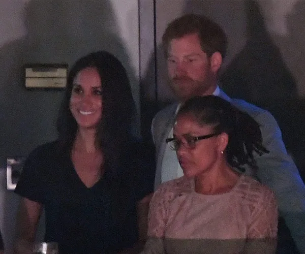 Meghan Markle, Doria Ragland and Prince Harry