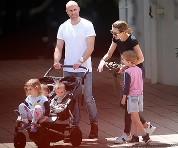 Bec and Chris Judd