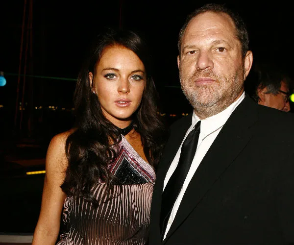 Lindsay Lohan, Harvey Weinstein