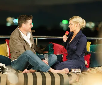 Stu Laundy and Sophie Monk