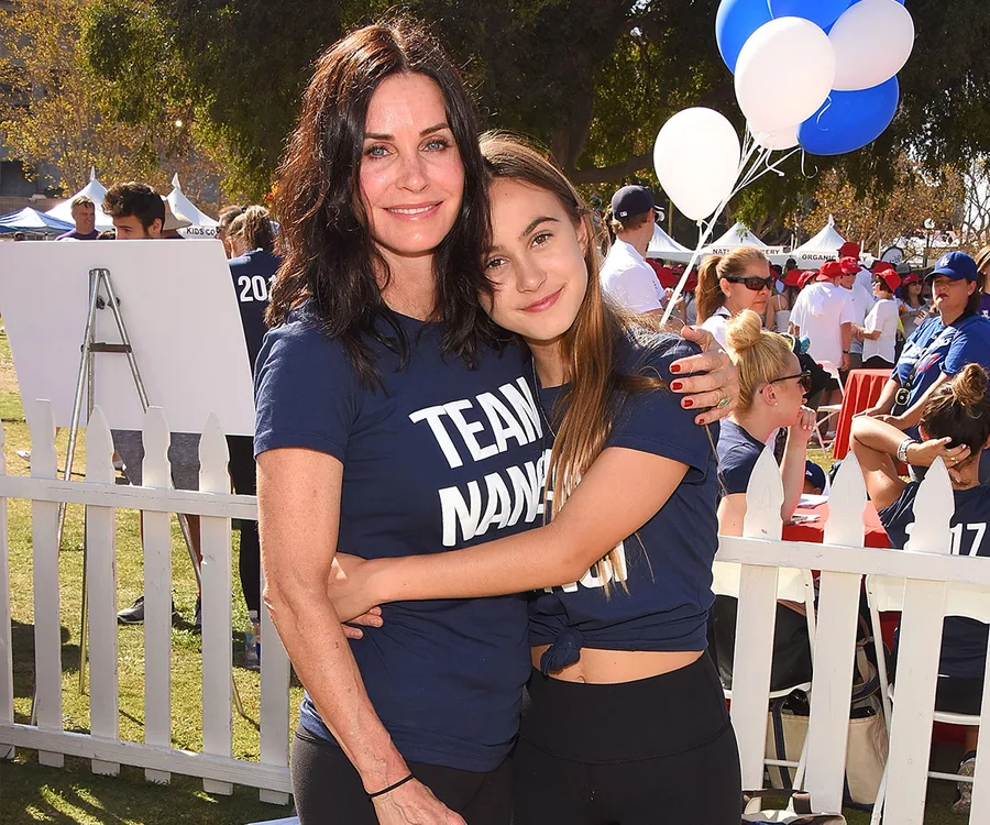 Courteney Cox and Coco Arquette