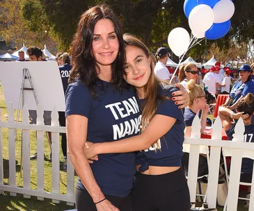 Courteney Cox and Coco Arquette