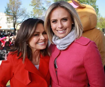 Lisa Wilkinson and Sylvia Jeffreys