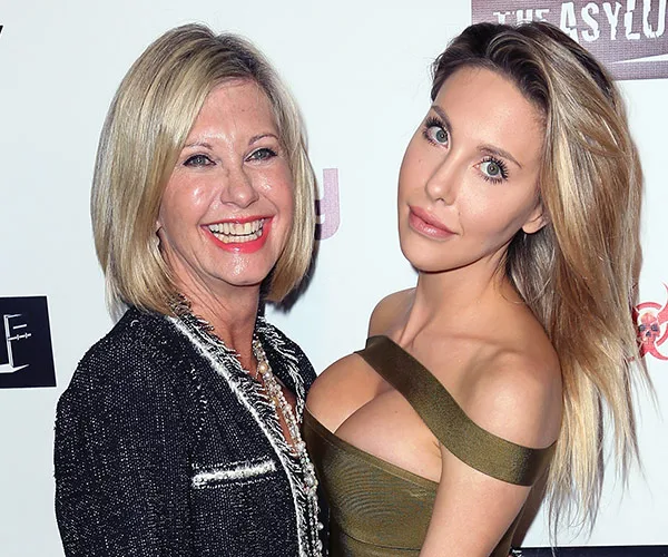Olivia Newton-John and Chloe Lattanzi