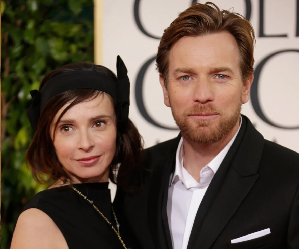 Ewan McGregor and Eve Mavrakis