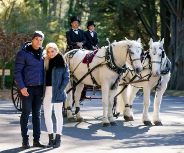 Sophie Monk and Apollo Jackson 