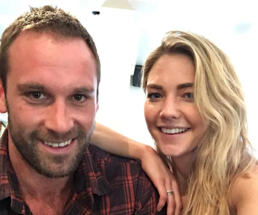 Sam Frost and Jake Ryan