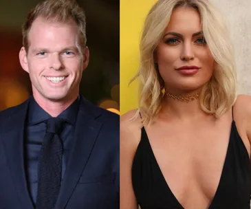 Jarrod Woodgate and Keira Maguire