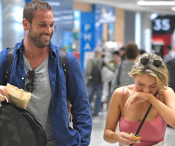 Sam Frost and Jake Ryan