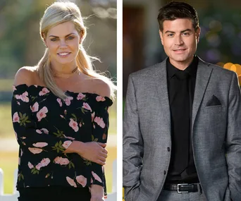 Sophie Monk and Stu Laundy